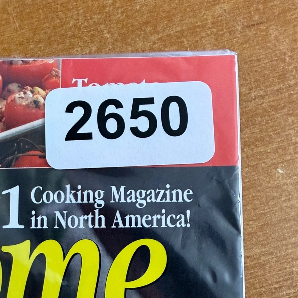 Taste of Home Cookbook with Red and‎ Yellow Highlights